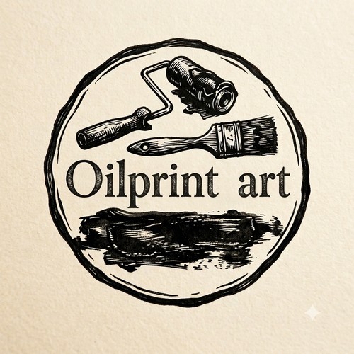 Oilprint art — logo